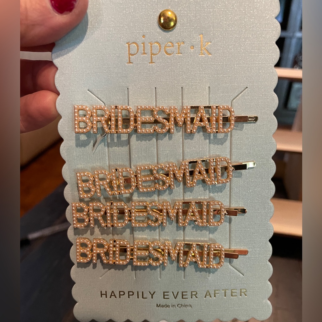 Bridesmaids Barrettes